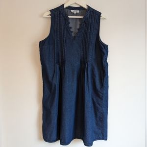 Denim Maternity Dress, Size XL
